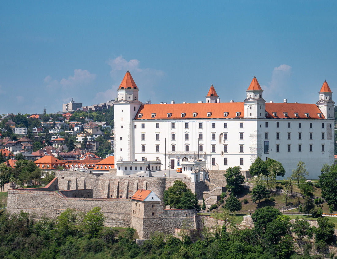 Noah Jigsaw Puzzle Bratislava, Slovakia. Bratislava Castle is built on a hill above the old town. Popular tourist destination 1000 pieces