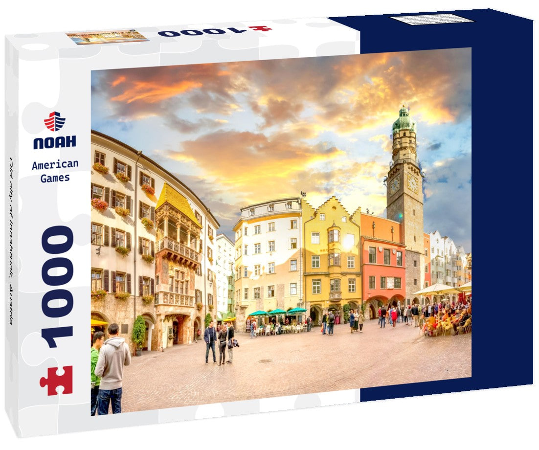 Old city of Innsbruck, Austria 1000pc Puzzle
