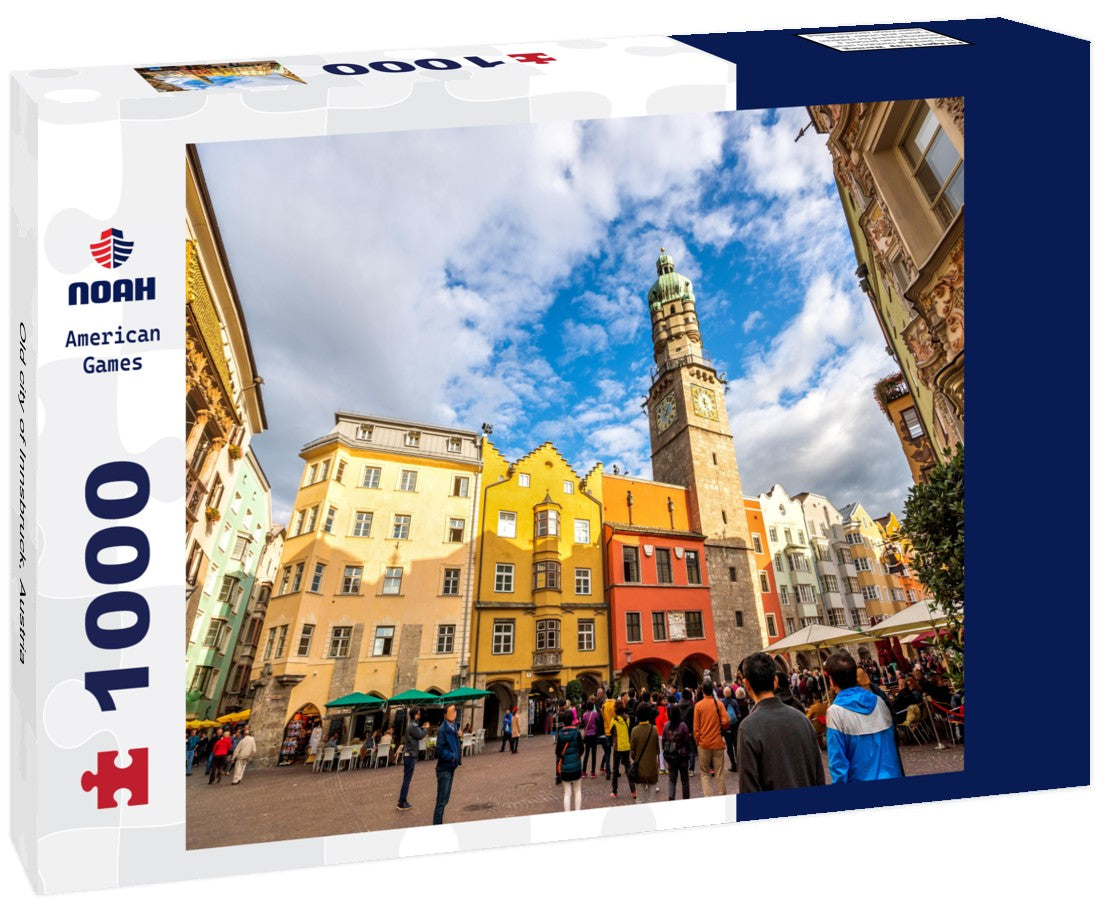 Old city of Innsbruck, Austria 1000pc Puzzle