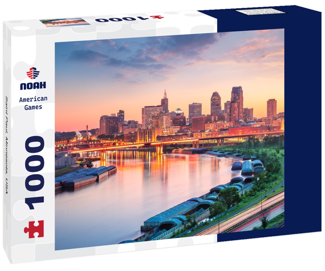 Saint Paul, Minnesota, USA 1000pc Puzzle