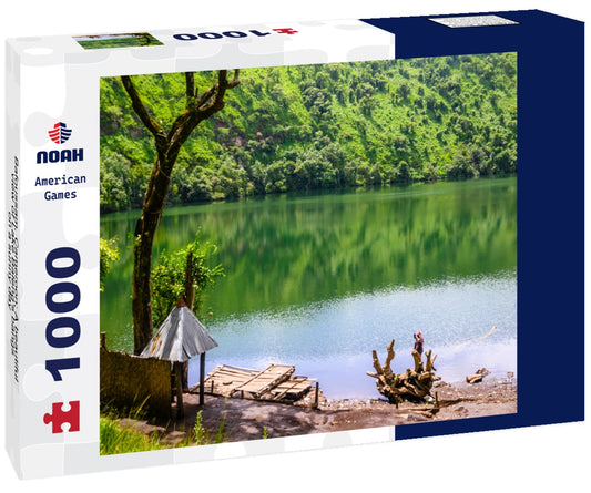 Noah Jigsaw Puzzle Bafoussam, Cameroon: A beautiful view of Lake Baleng's bangs on a sunny day 1000 pieces