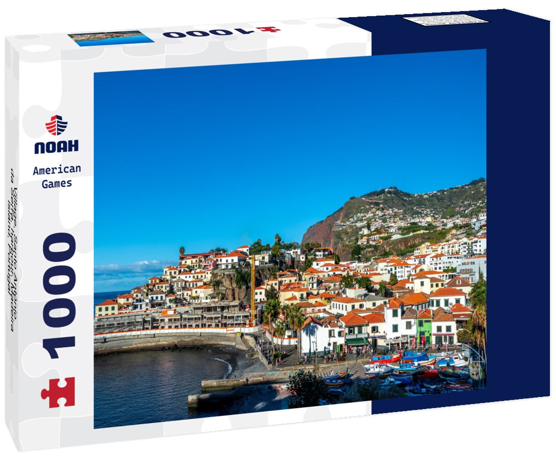 Village, Santo António da Serra, harbour, Madeira, island, Portugal 1000pc Puzzle