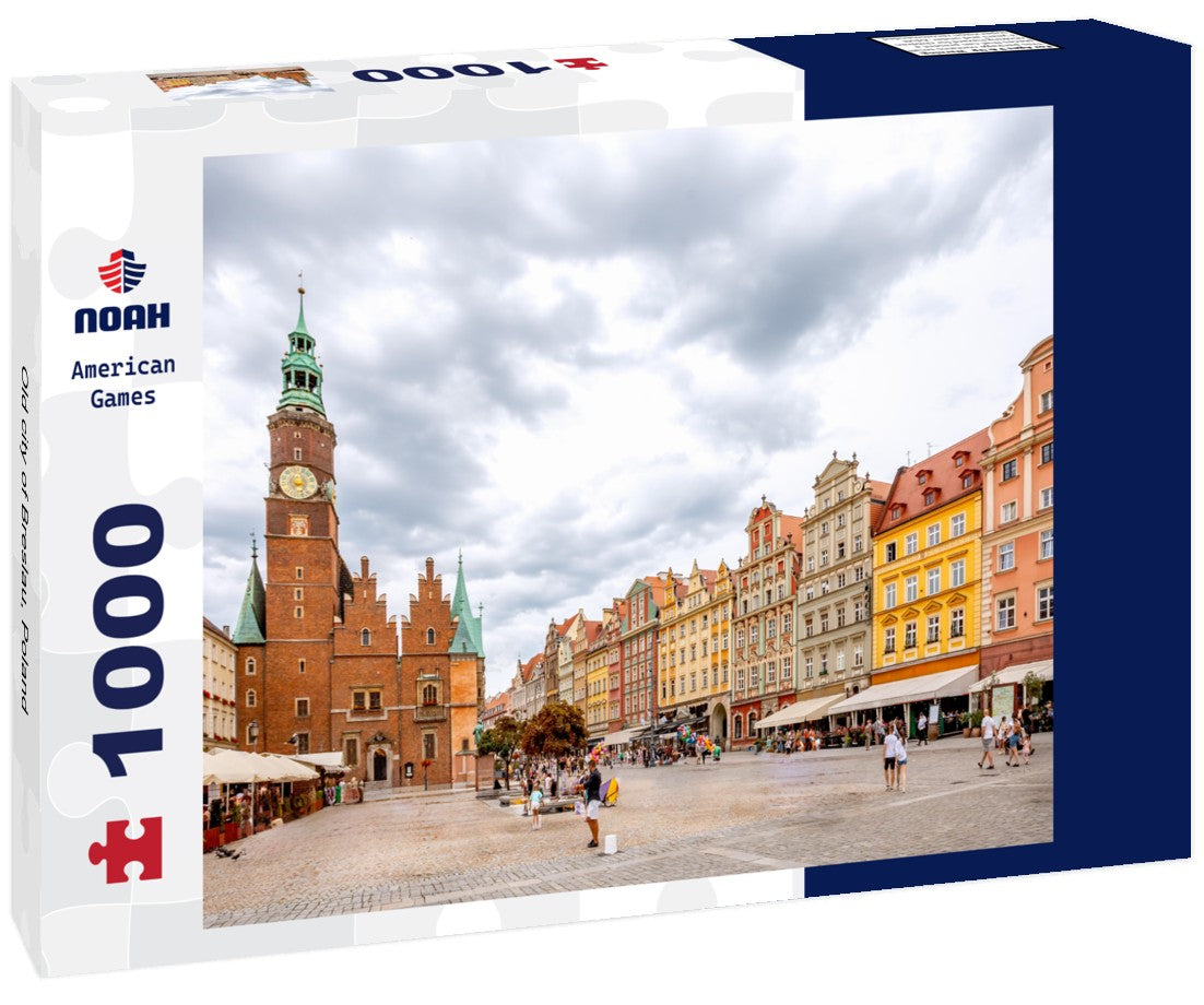 Old city of Breslau, Poland 1000pc Puzzle