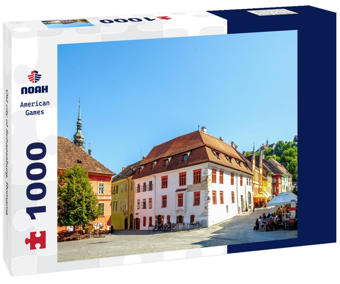 Old city of Schaessburg, Romania 1000pc Puzzle