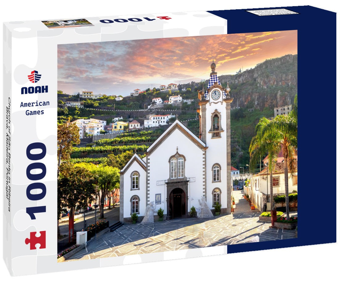 Noah Jigsaw Puzzle Church of São Bento in Ribeira Brava, Madeira, Portugal 1000 pieces