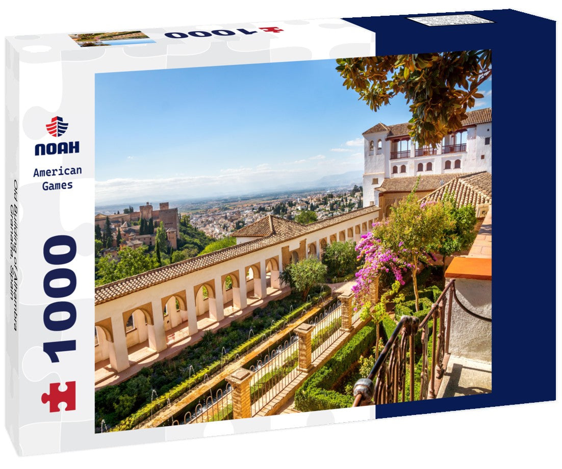Old Building of Alhambra Granada, Spain 1000pc Puzzle