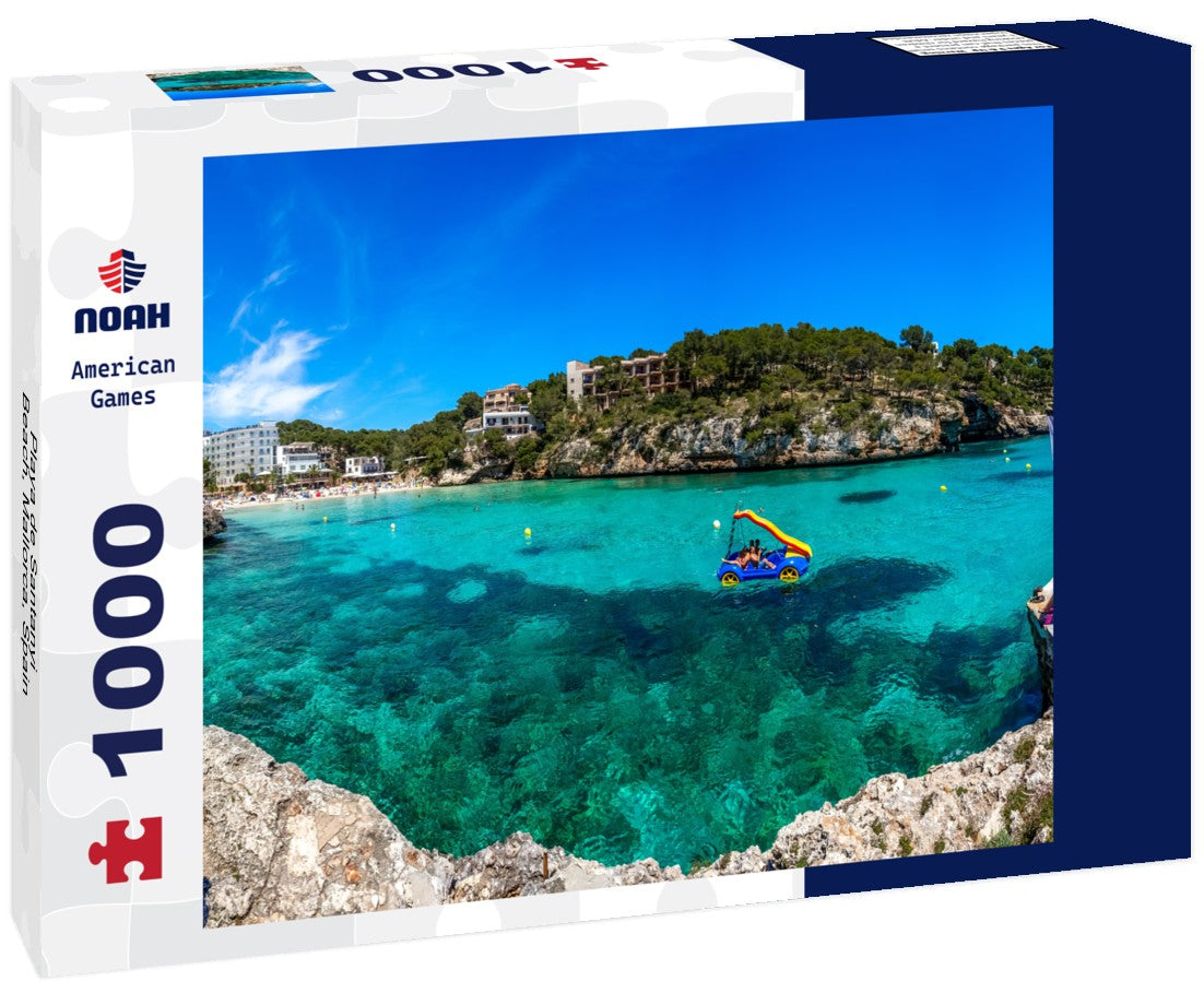 Playa de Santanyi, Beach, Mallorca, Spain 1000pc Puzzle
