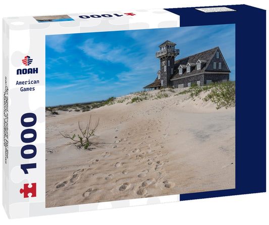 Noah Jigsaw Puzzle An aged structure by the sandy shore in Cape Hatteras National Seashore 1000 pieces
