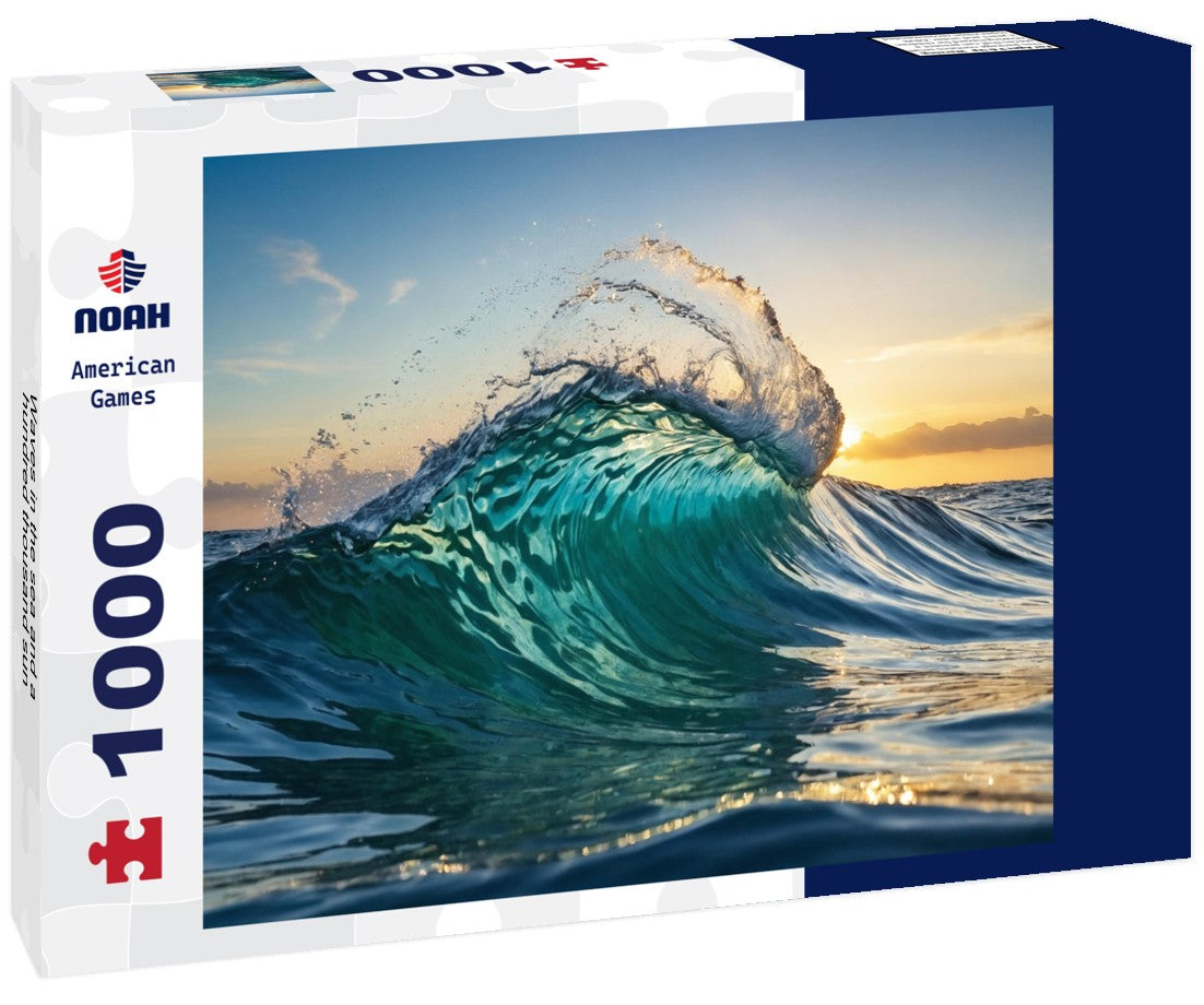 Waves in the sea and a hundred thousand sun 1000pc Puzzle