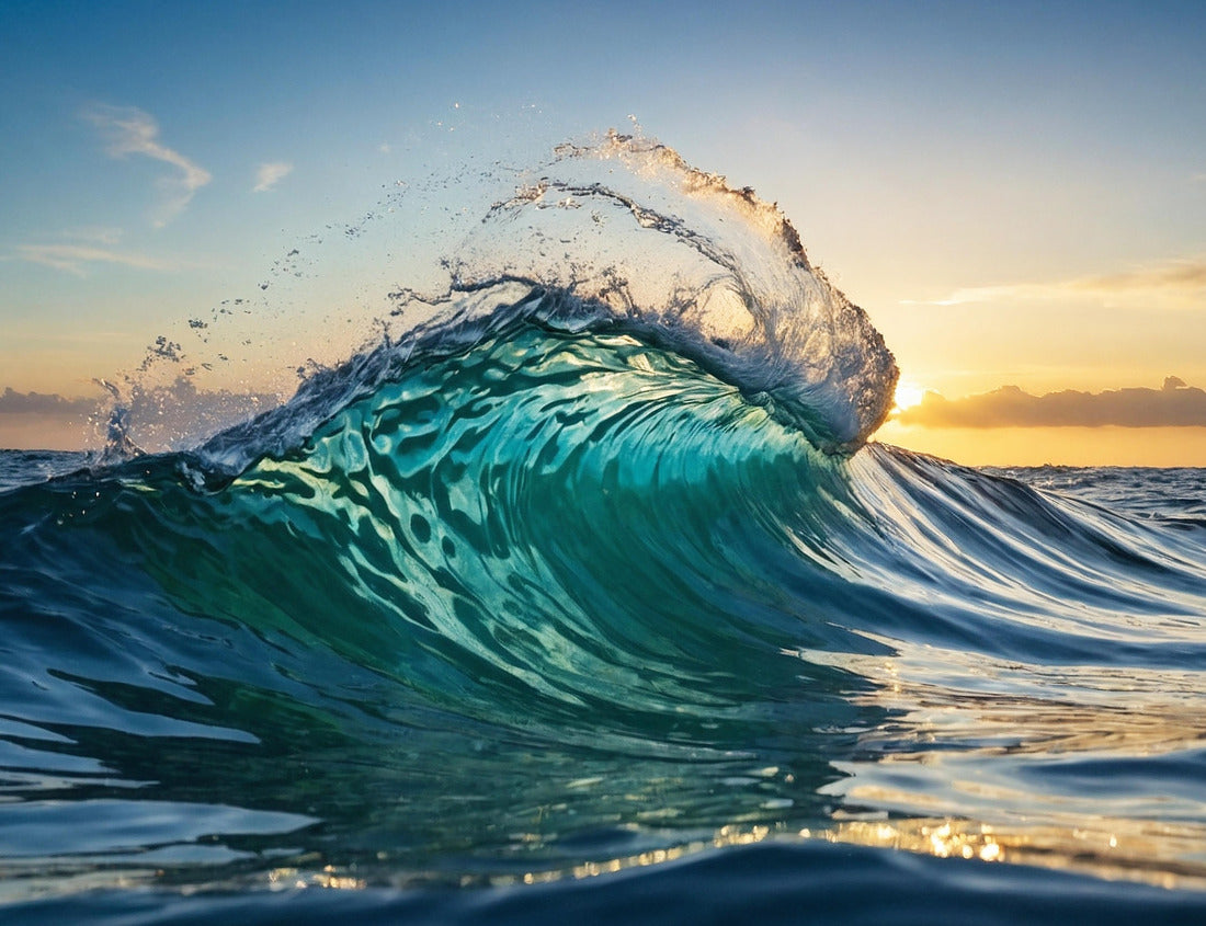 Waves in the sea and a hundred thousand sun 1000pc Puzzle