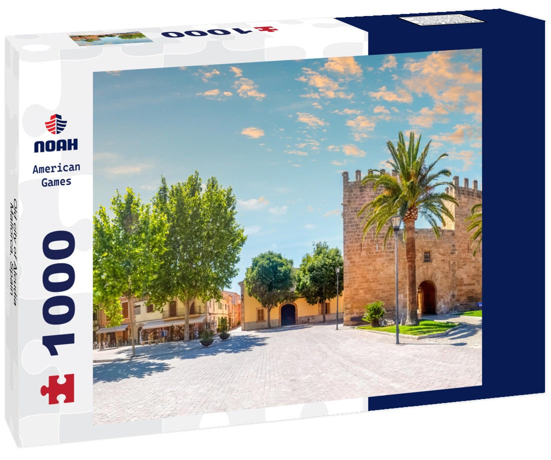 Old city of Alcudia, Mallorca, Spain 1000pc Puzzle