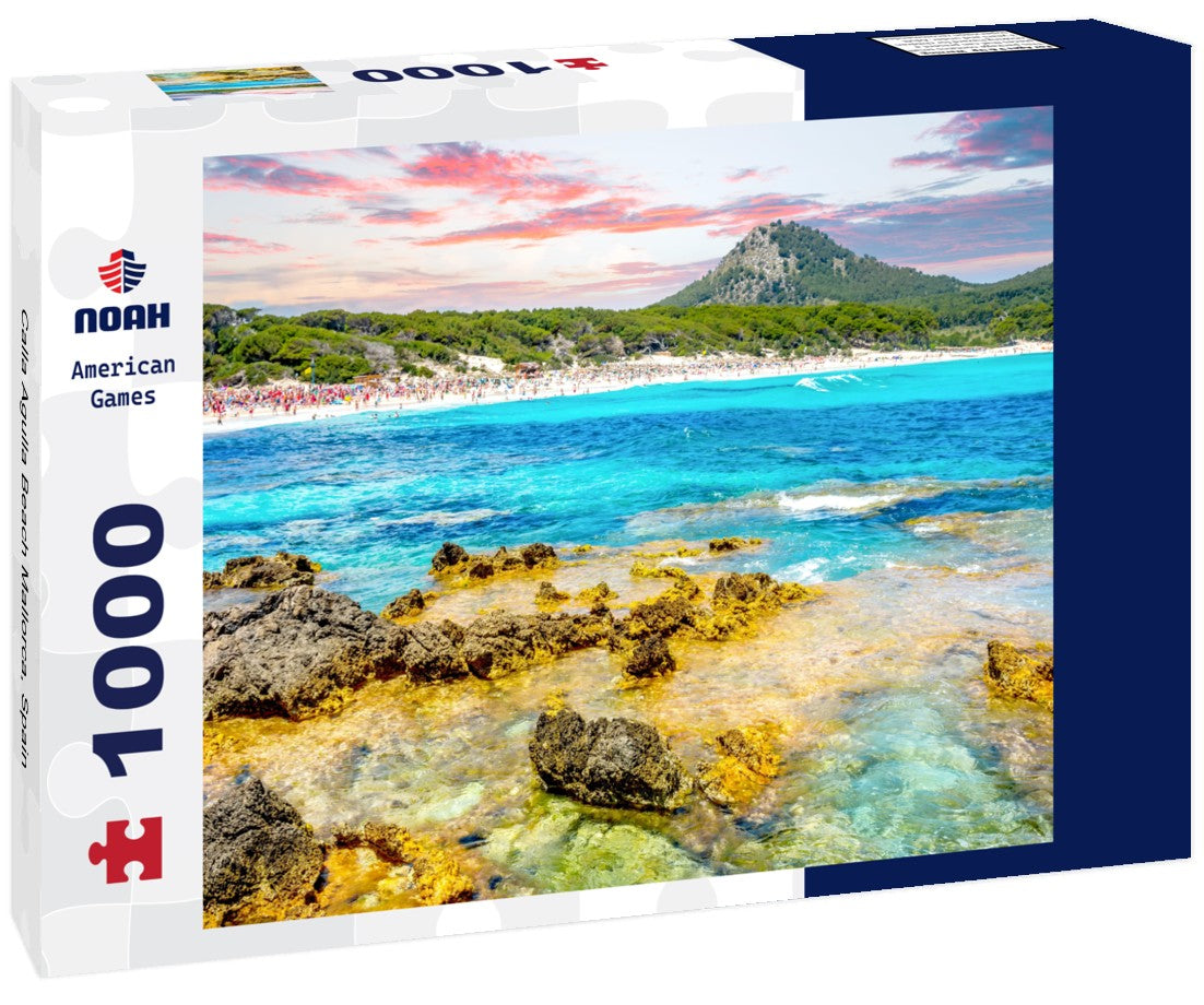 Noah Jigsaw Puzzle Calla Agulla Beach Mallorca, Spain 1000 pieces