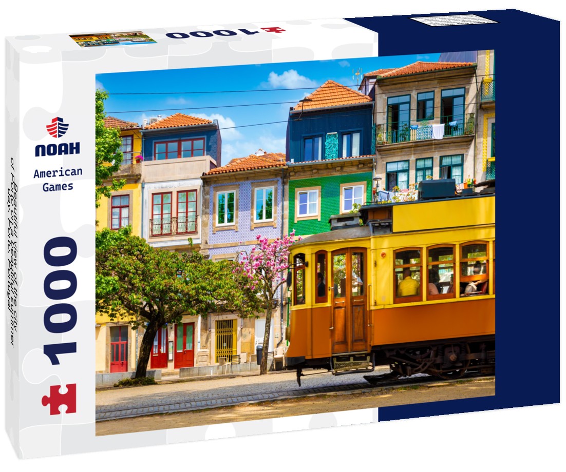 Noah Jigsaw Puzzle Beautiful view of the city of Porto on a beautiful summer day. Porto, Portugal 1000 pieces