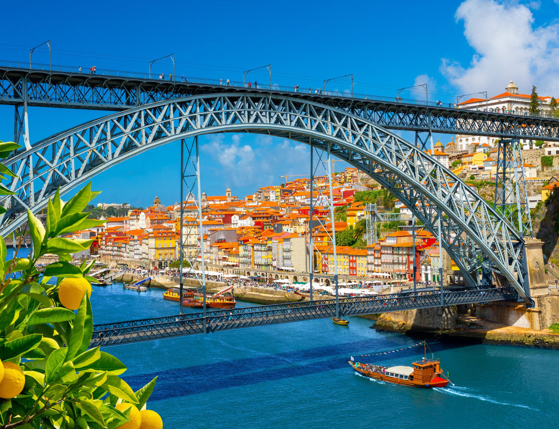 Noah Jigsaw Puzzle Beautiful view of the city of Porto on a beautiful summer day. Porto, Portugal 1000 pieces