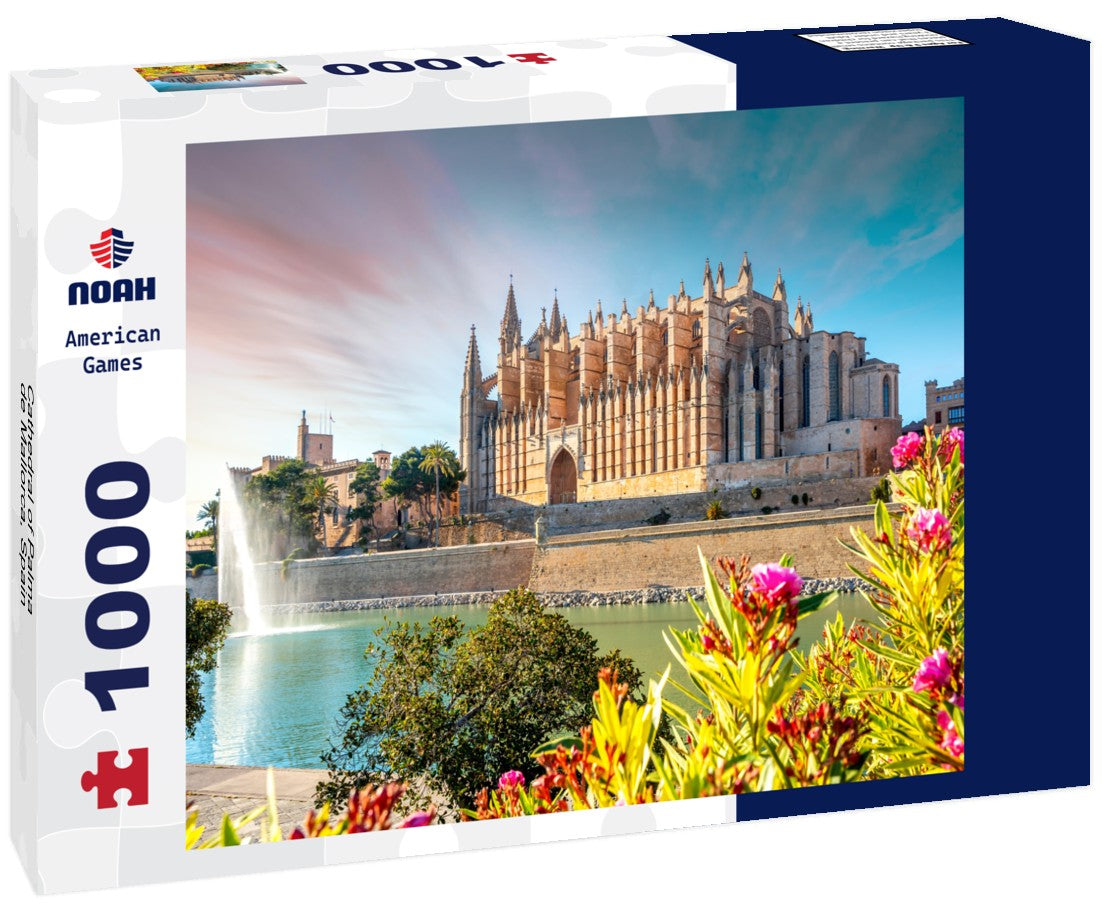 Noah Jigsaw Puzzle Cathedral of Palma de Mallorca, Spain 1000 pieces