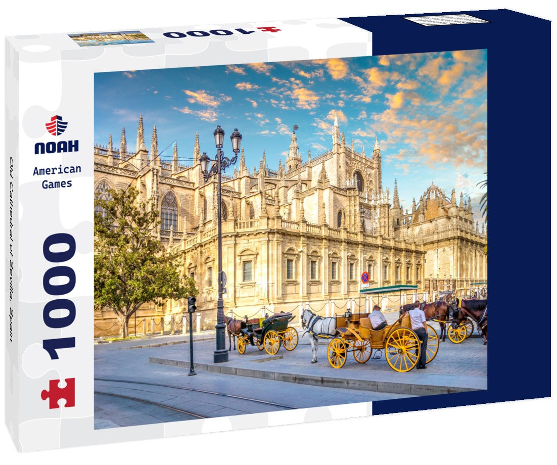 Old Cathedral of Sevilla, Spain 1000pc Puzzle