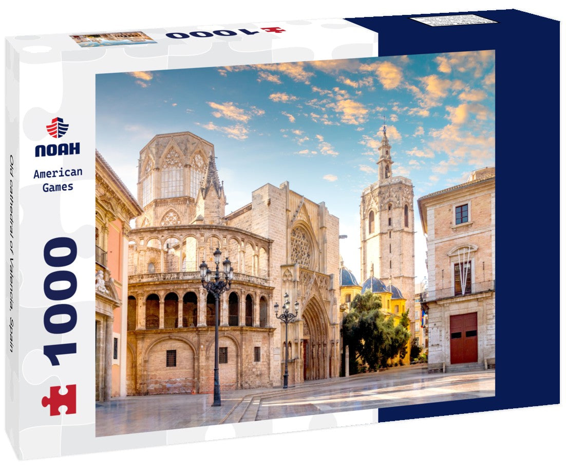 Old cathedral of Valencia, Spain 1000pc Puzzle