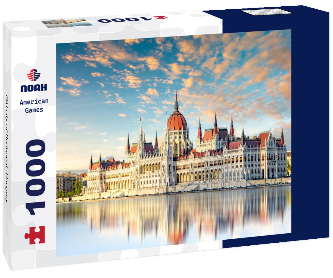 Old city of Budapest, Hungary 1000pc Puzzle