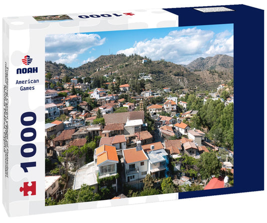 Noah Jigsaw Puzzle Traditional Cypriot village of Palaichori nestled in the lush pf Troodos mountain. Nicosia District, Cyprus 1000 pieces