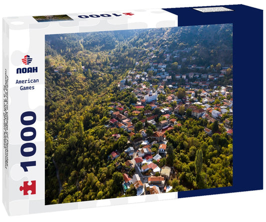 Noah Jigsaw Puzzle Picturesque village of Pedoulas nestled in a valley and surrounded by a lush green forest. Nicosia District, Cyprus 1000 pieces
