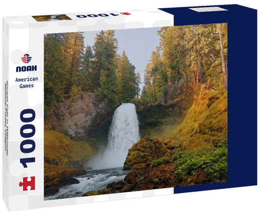 Noah Jigsaw Puzzle Koosah Falls in Willamette National Forest, Oregon 1000 pieces