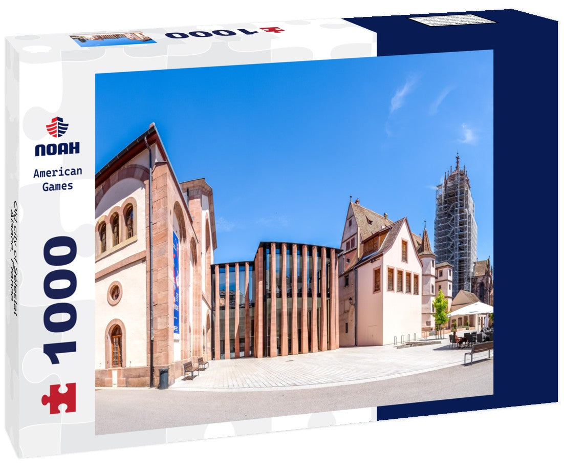 Old city of Sélestat, Alsace, France 1000pc Puzzle