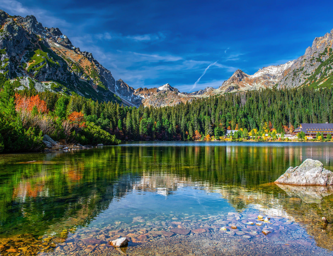 Popradzki Staw, Popradské pleso Tatry, High Tatras, Tatra Mountains, Slovakia 1000pc Puzzle
