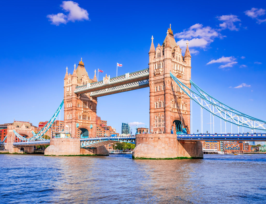 Noah Jigsaw Puzzle London, United Kingdom. Tower Bridge, suspension bridge crosses the River Thames close to the Tower of London 1000 pieces