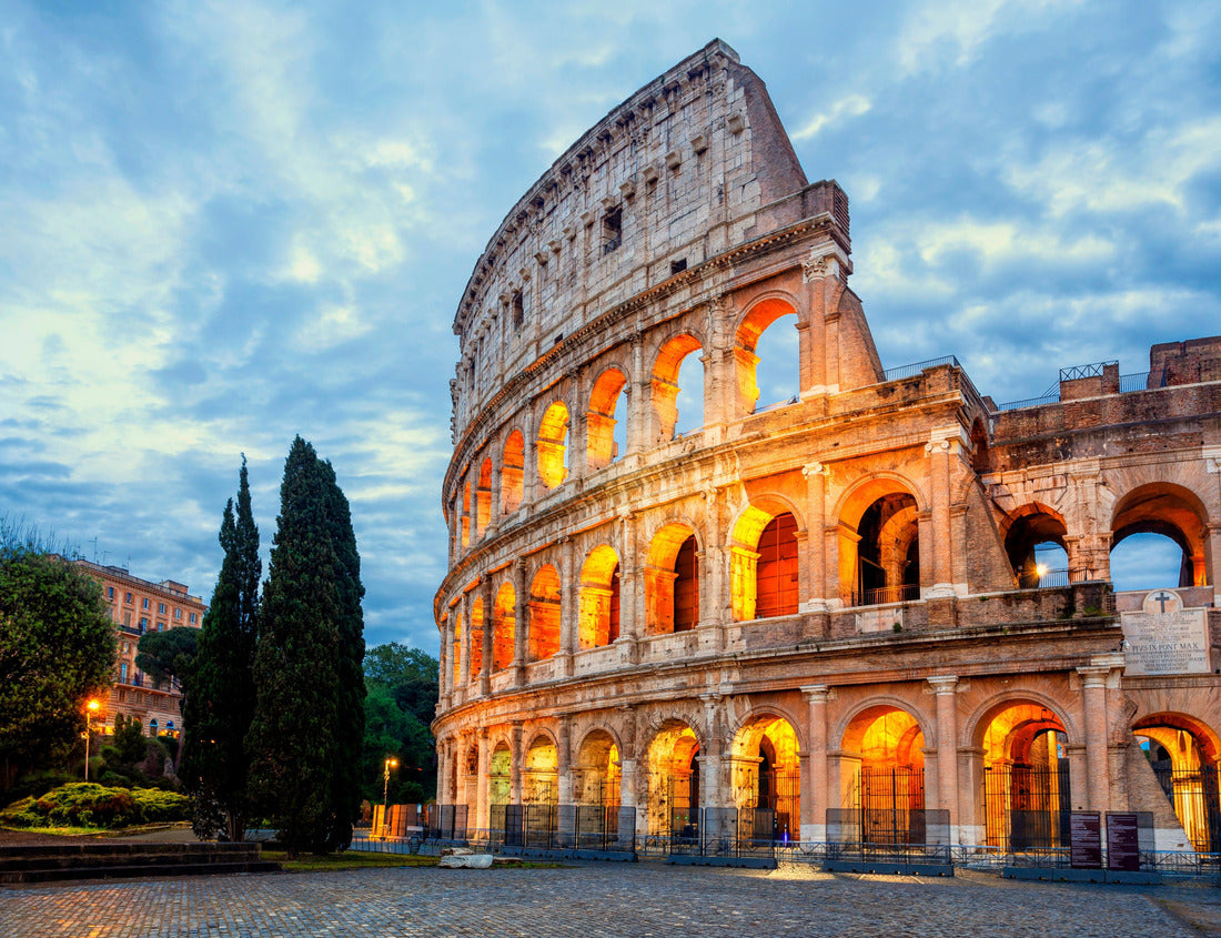 Noah Jigsaw Puzzle Colosseum morning in Rome, Italy. Exterior of the Rome Colosseum. Colosseum is one of the main attractions of Rome (Roma) and Italy. Architecture and landmark of Rome and Italy 1000 pieces