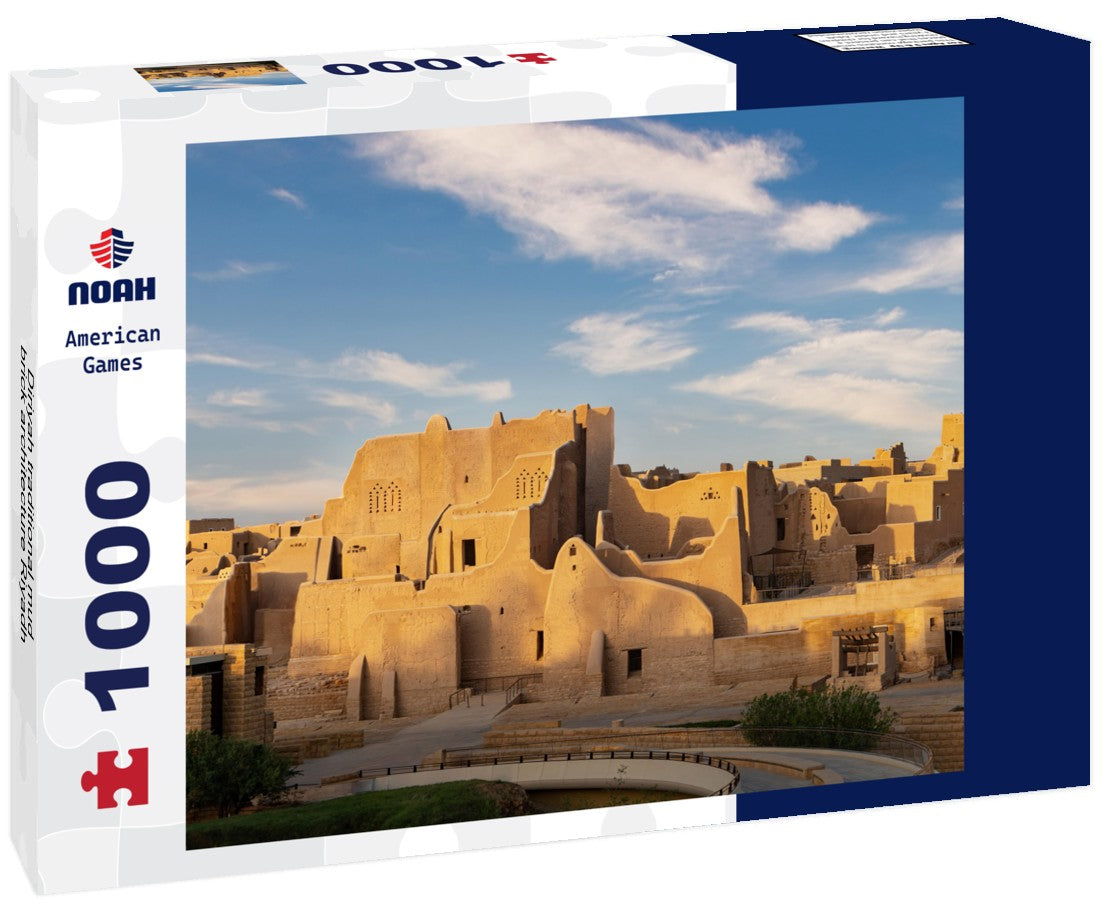 Noah Jigsaw Puzzle Diriyah traditional mud-brick architecture Riyadh 1000 pieces