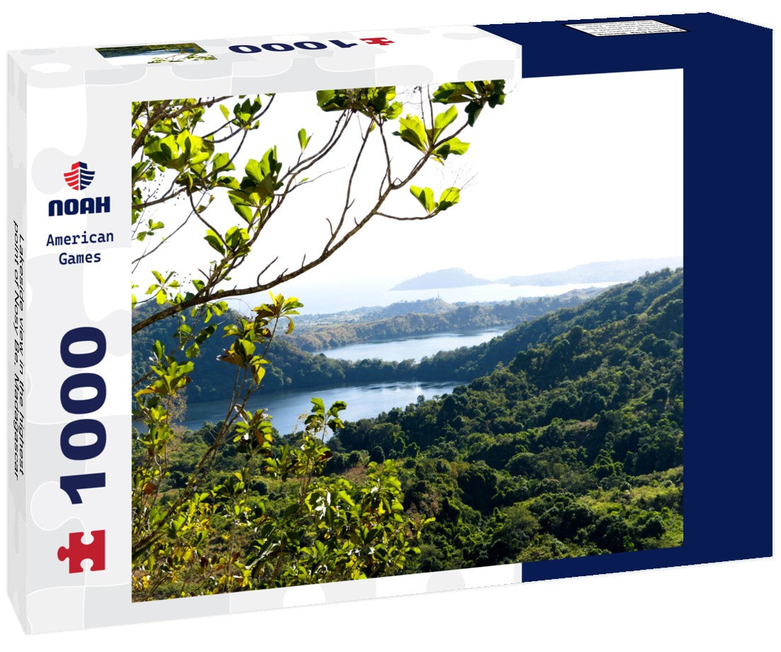 Noah Jigsaw Puzzle Lakeside view in the highest point of Nosy Be, Madagascar 1000 pieces
