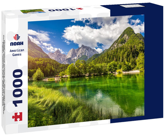 Noah Jigsaw Puzzle Great nature scenery in Slovenian Alps. Incredible summer landscape on Jasna lake. Triglav national park. Kranjska Gora, Slovenia. Mountain lake Jasna in Krajsnka Gora, Slovenia 1000 pieces