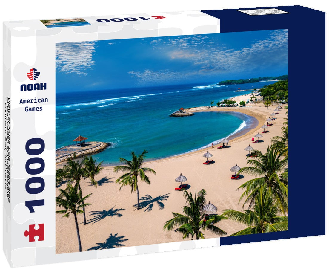 Nusa Dua resort area in the vicinity of Denpasar in southern Bali, Indonesia 1000pc Puzzle
