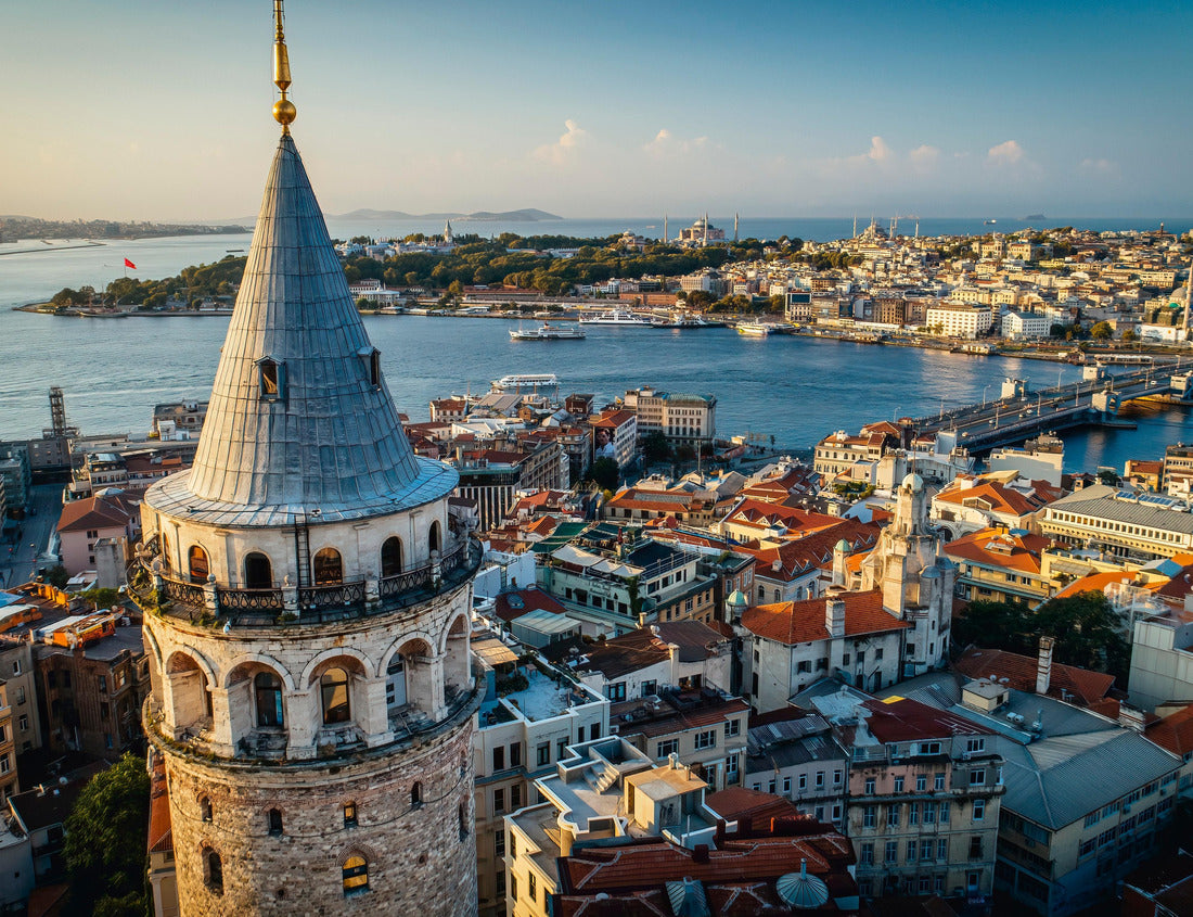 Noah Jigsaw Puzzle Galata Tower. A close-up photo of the Galata Tower, one of the few beauties of Istanbul 1000 pieces