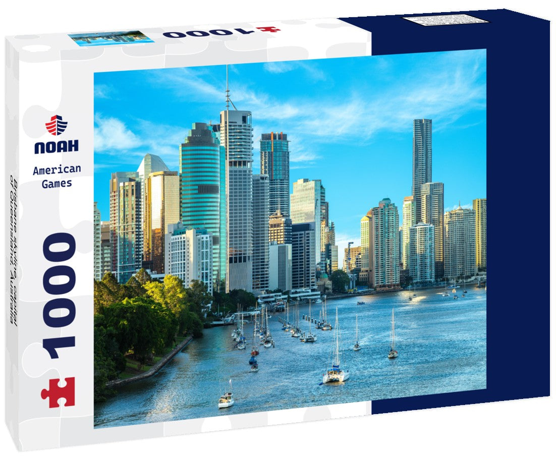 Noah Jigsaw Puzzle Brisbane skyline, capital of Queensland, Australia 1000 pieces
