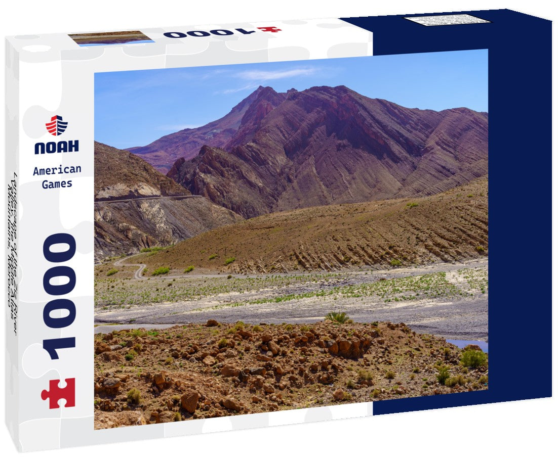 Noah Jigsaw Puzzle Landscape of the Ziz River Valley, the Middle Atlas Mountains, Morocco 1000 pieces
