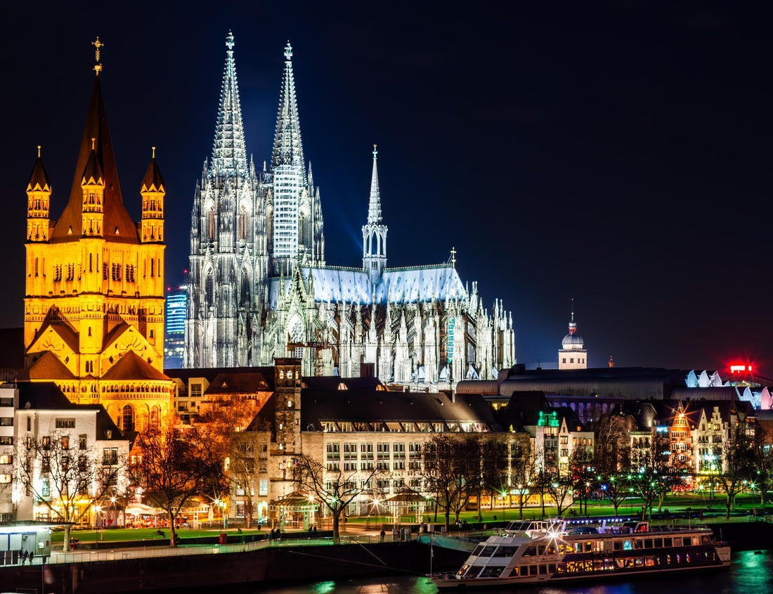 Skyline cityscape in Cologne, Germany 1000pc Puzzle