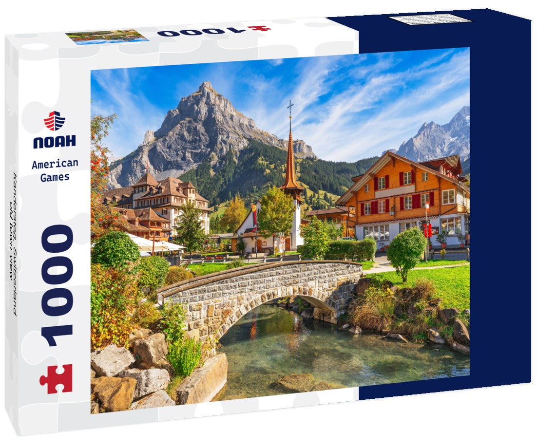 Noah Jigsaw Puzzle Kandersteg, Switzerland old town view 1000 pieces