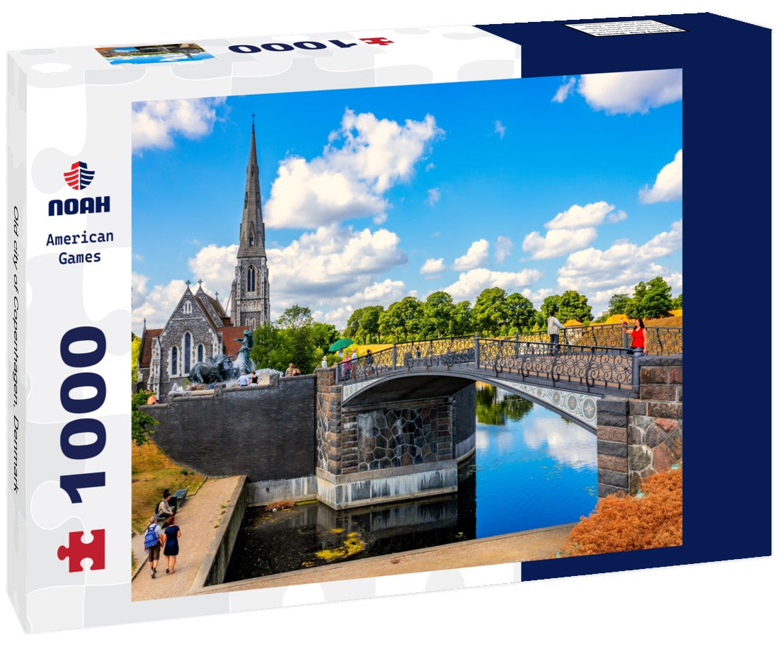 Old city of Copenhagen, Denmark 1000pc Puzzle