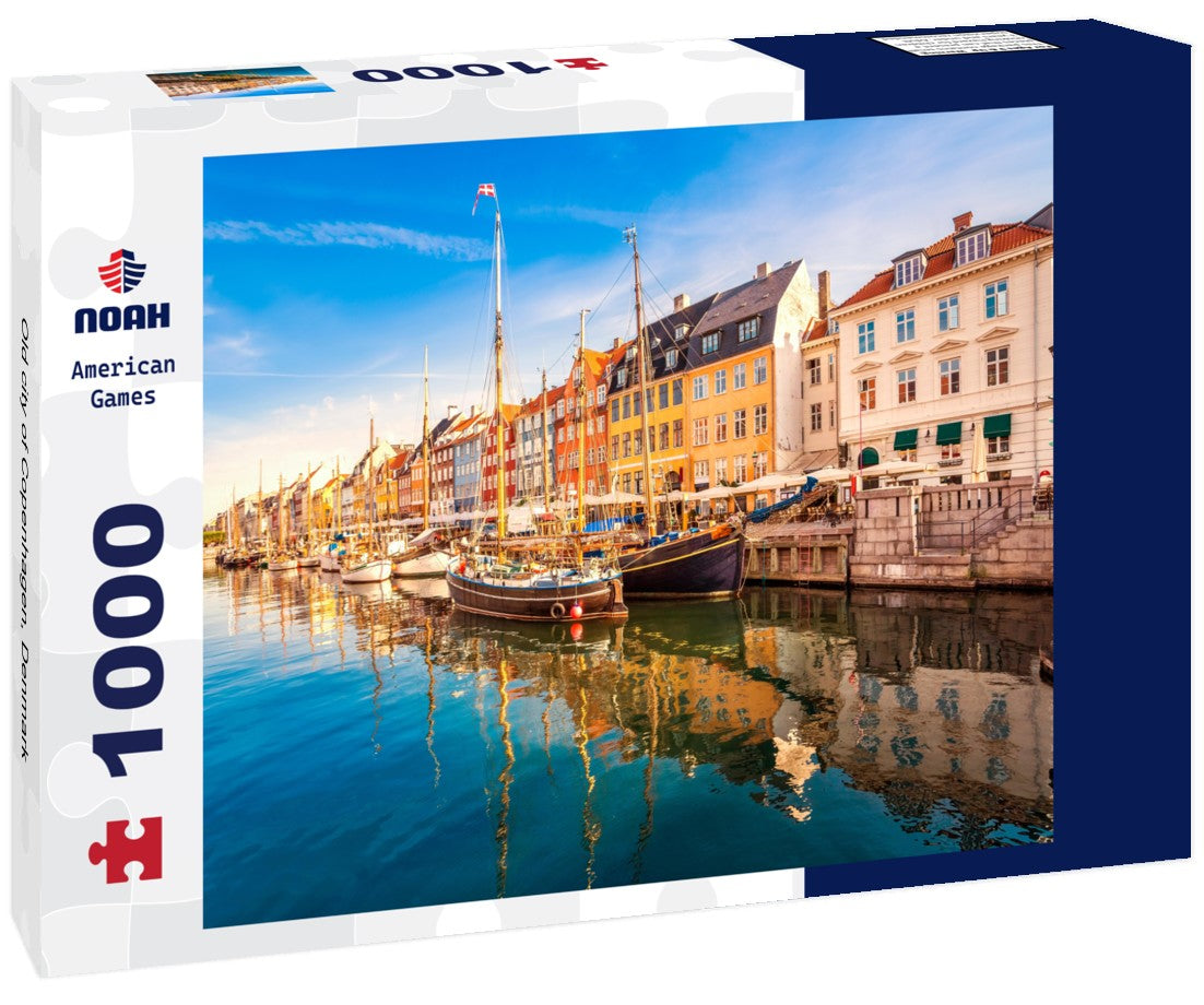 Old city of Copenhagen, Denmark 1000pc Puzzle