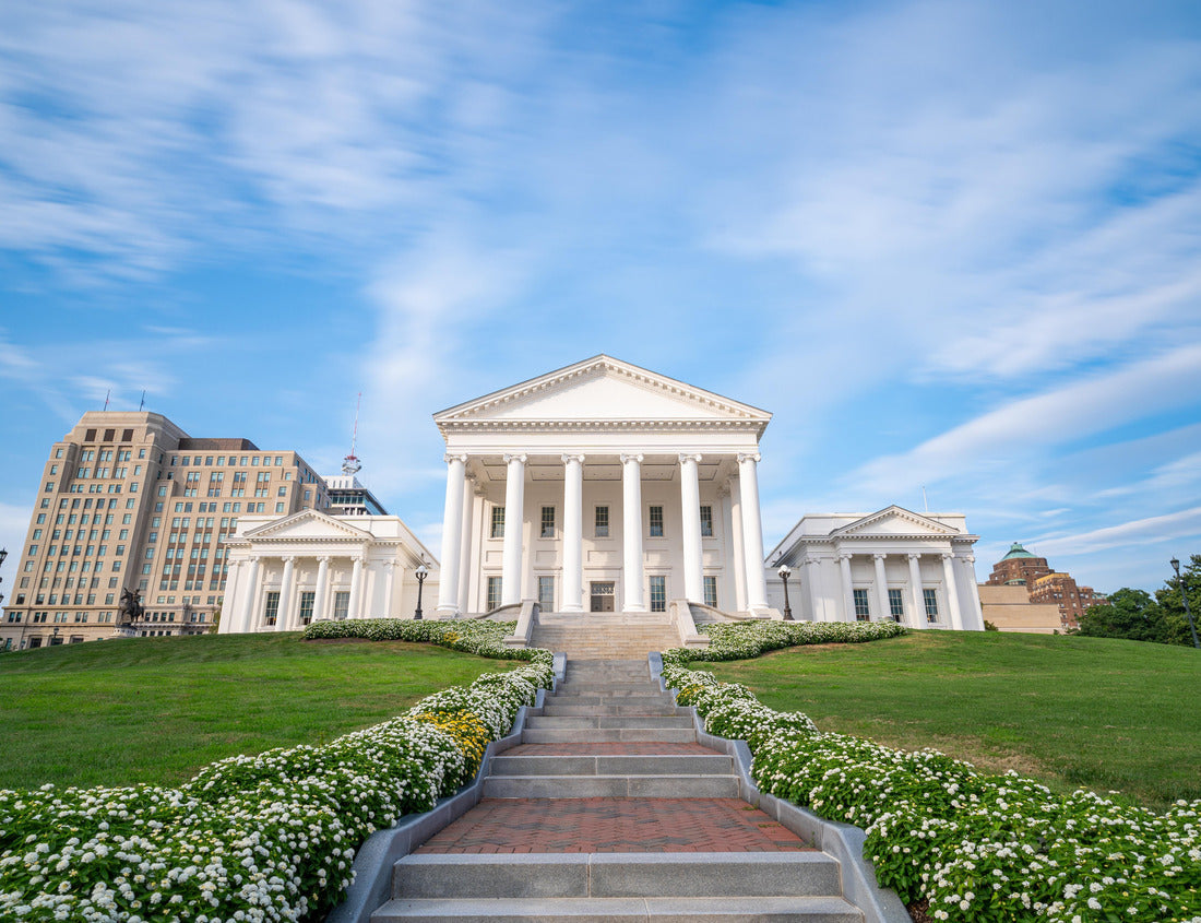 Virginia State Capitol Building in Richmond Virginia 1000pc Puzzle