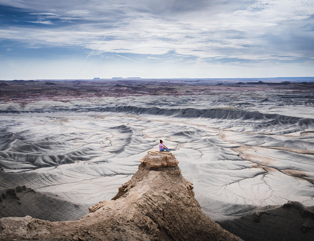 Noah Jigsaw Puzzle Moon Landscape Overlook, Hanksville, Utah. One of most unique landscape in Southwest of America 1000 pieces
