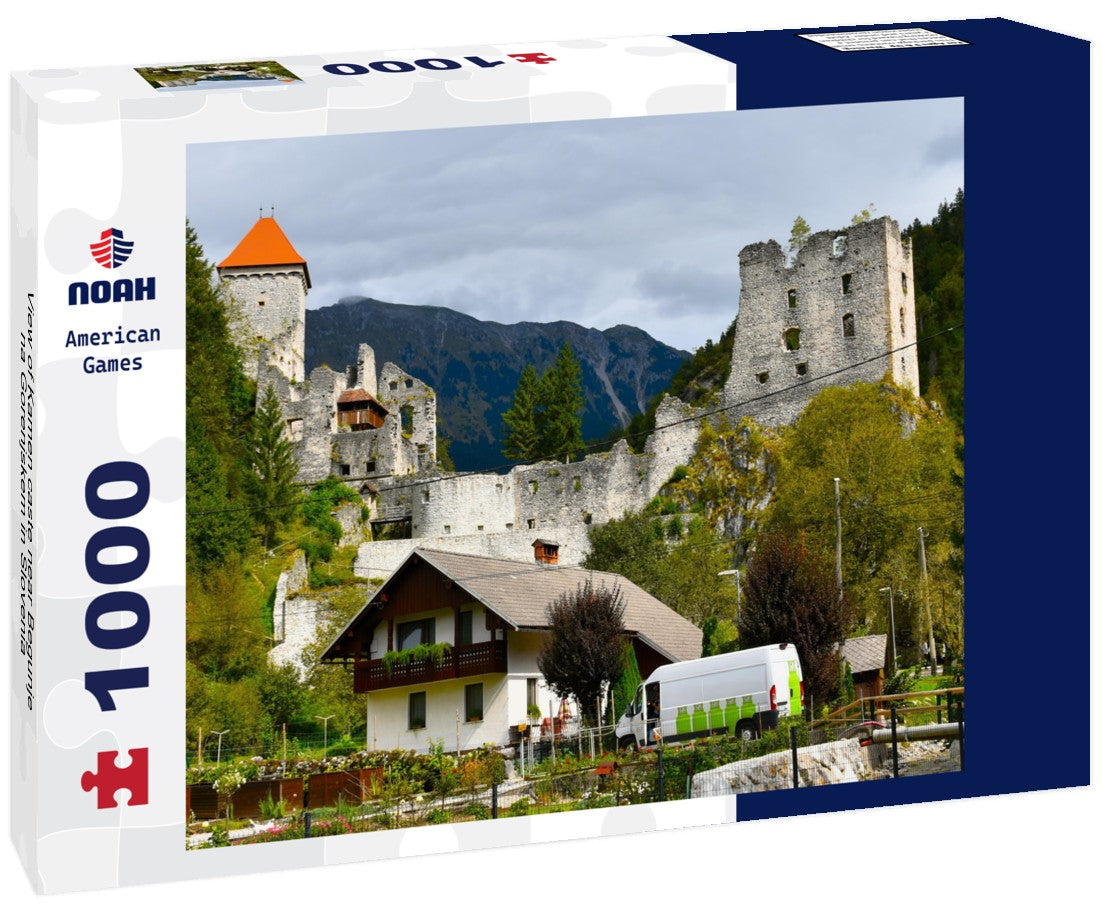 Kamen caste near Begunje na Gorenjskem in Slovenia 1000pc Puzzle