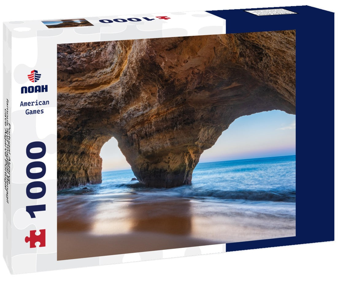 Portugal Algarve -famous and magical Benagil cave Algarve Portugal 1000pc Puzzle