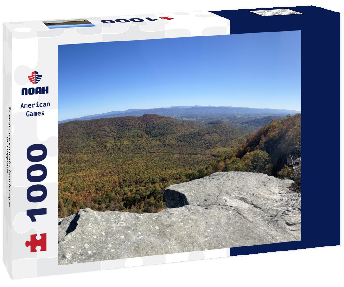 Noah Jigsaw Puzzle Scenic mountain landscape in Virginia 1000 pieces