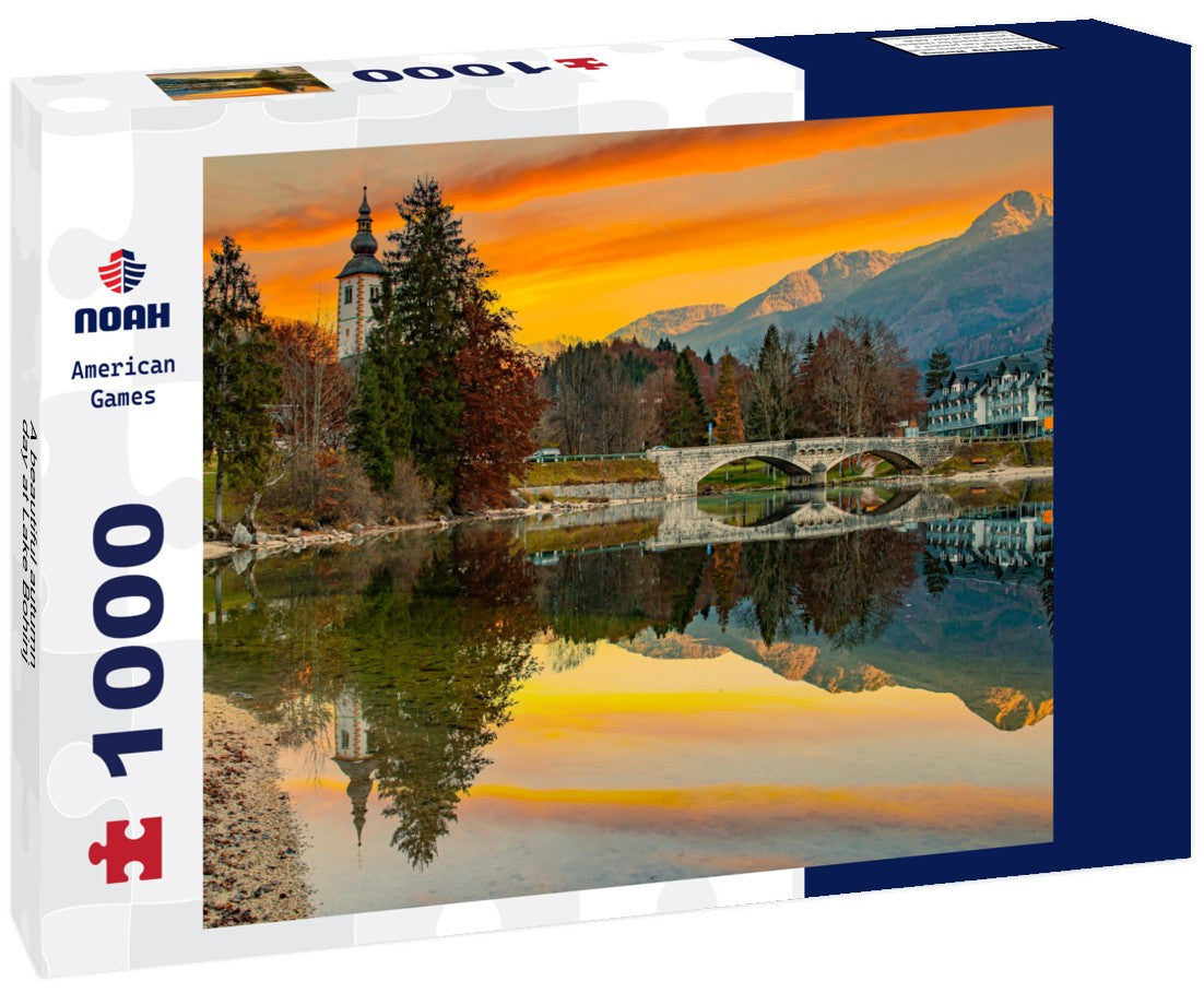 Noah Jigsaw Puzzle A beautiful autumn day at Lake Bohinj 1000 pieces