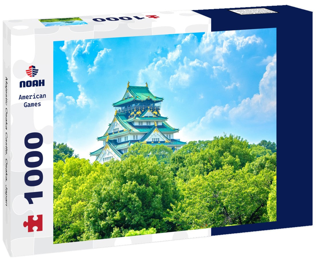 Noah Jigsaw Puzzle Majestic Osaka Castle, Osaka, Japan 1000 pieces