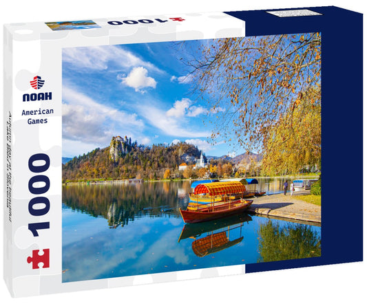 Noah Jigsaw Puzzle Autumn day at the beautiful Lake Bled in Slovenia 1000 pieces