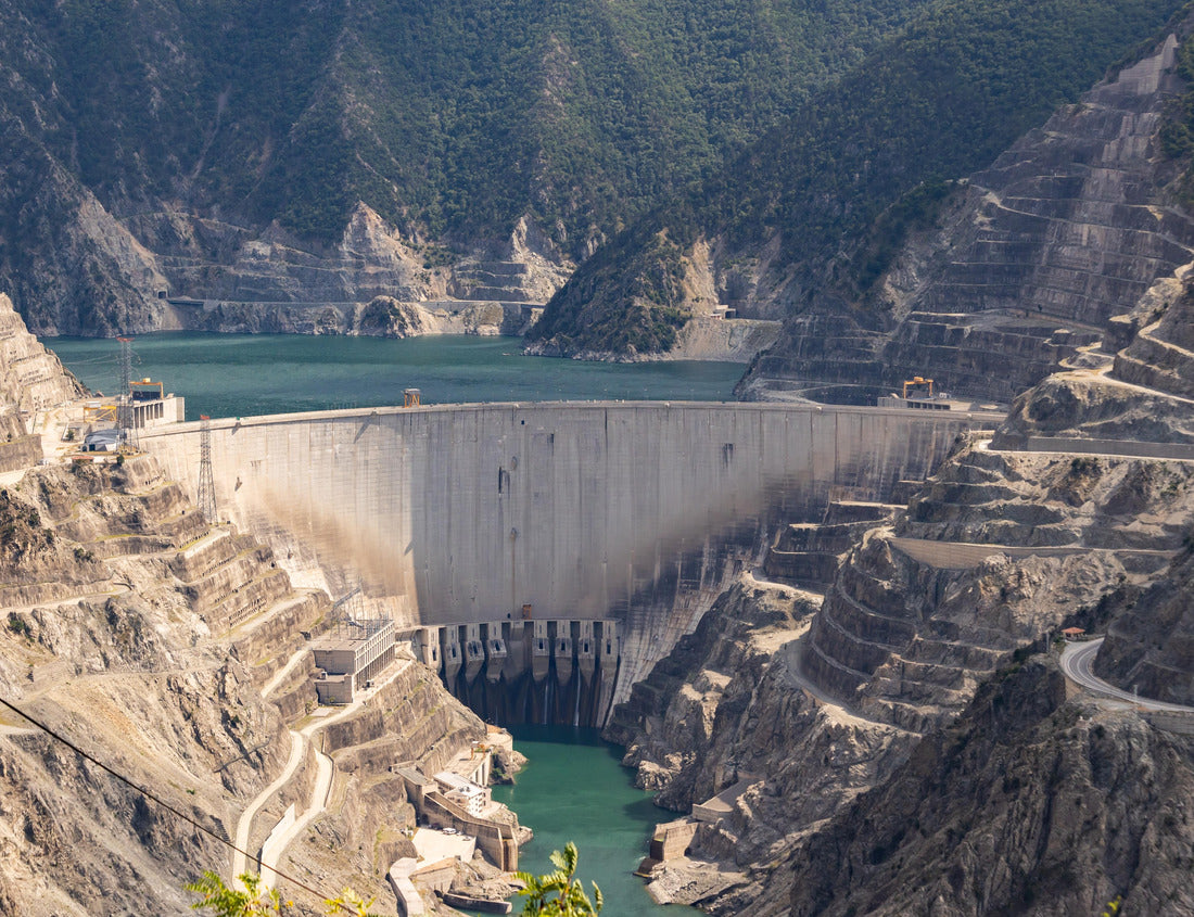 Noah Jigsaw Puzzle Deriner Dam and hydroelectric power plant in Artvin Turkey 1000 pieces
