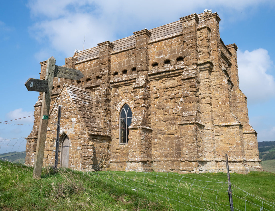 St Catherines chapel in Abbotsbury on the Jurassic coast in Dorset 1000pc Puzzle